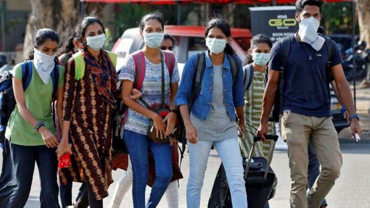 We Are Part of the Solution - images of the students and staff wearing face masks